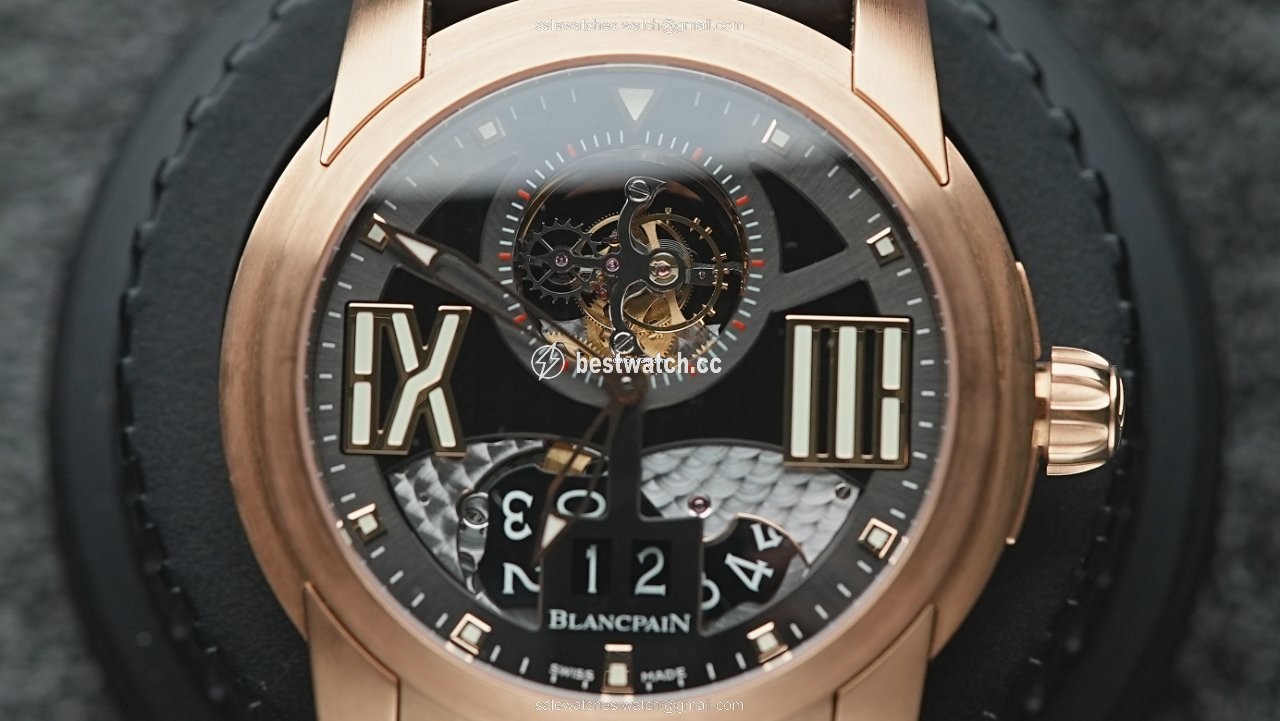 IMG_9085 Blancpain L-Evolution Red gold 8822-36B30-53B Replica 2