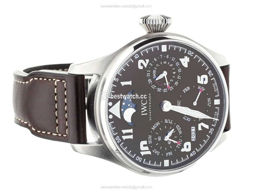 IMG_9085 IWC Big Pilot Mens watch Unisex Automatic Steel IW503801 Replica 2