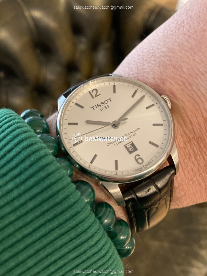 Tissot Chemin de Tourelles Mens watch Unisex Automatic Steel T099.407.16.037.00 Replica 2