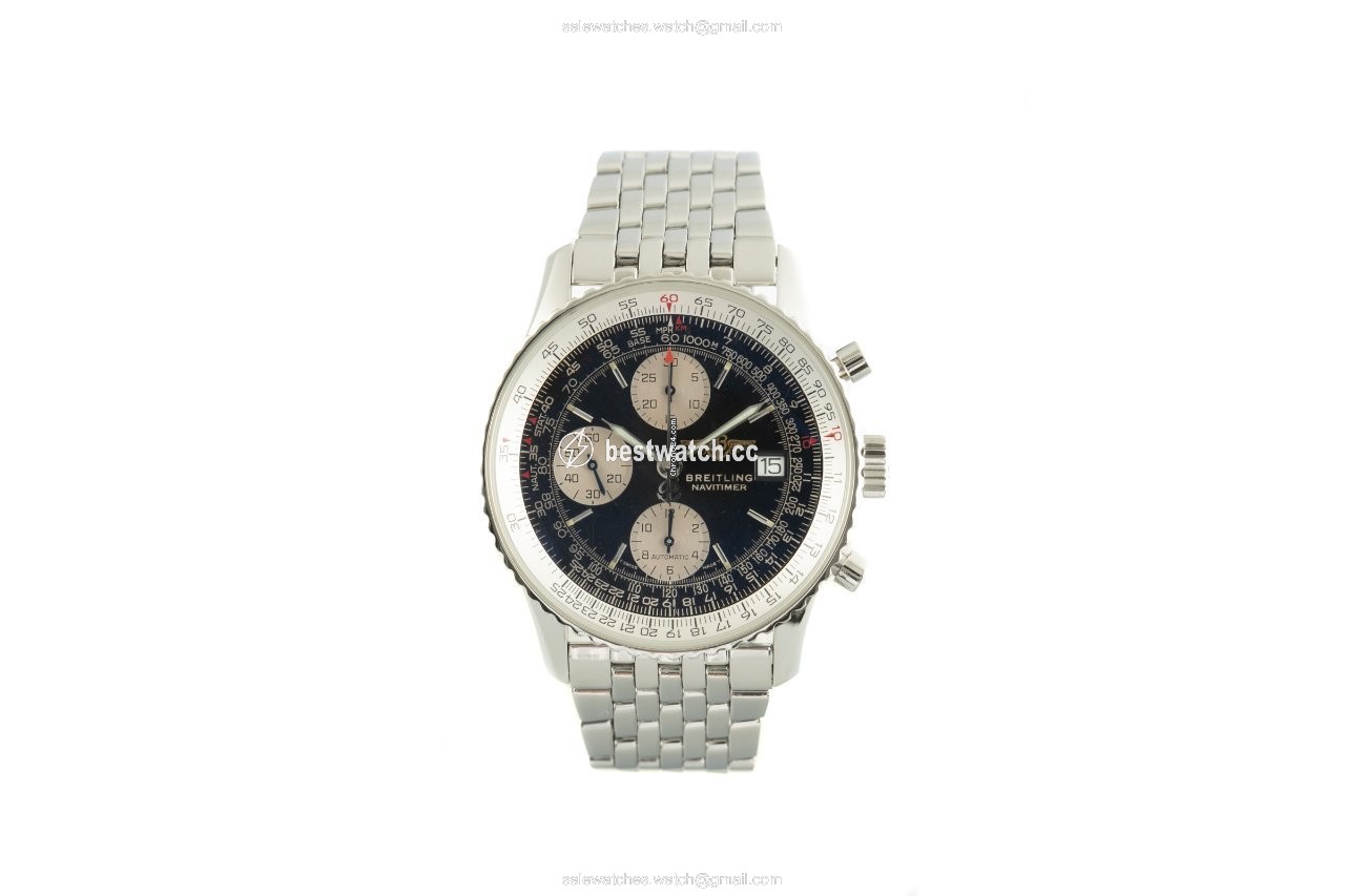 IMG_9085 Breitling Old Navitimer Mens watch Unisex Automatic Steel A13022 Replica 2