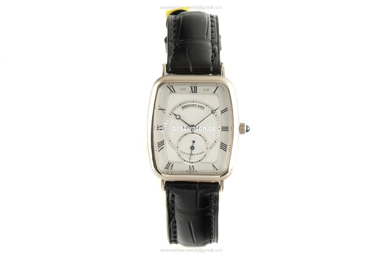 IMG_9085 Breguet Heritage Mens watch Unisex Manual winding White gold 3490 Replica 2