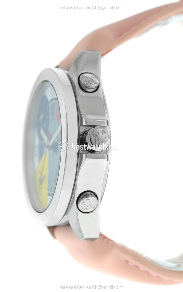 IMG_9085 Jacob & Co. Five Time Zone Quartz Steel JCM-7 Replica 2