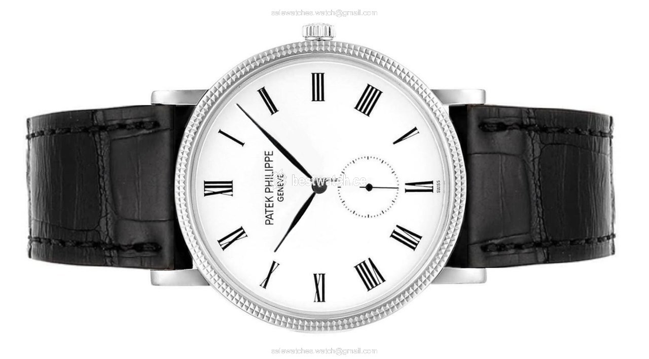 IMG_9085 Patek Philippe Calatrava Mens watch Unisex Manual winding White gold 3919G Replica 2
