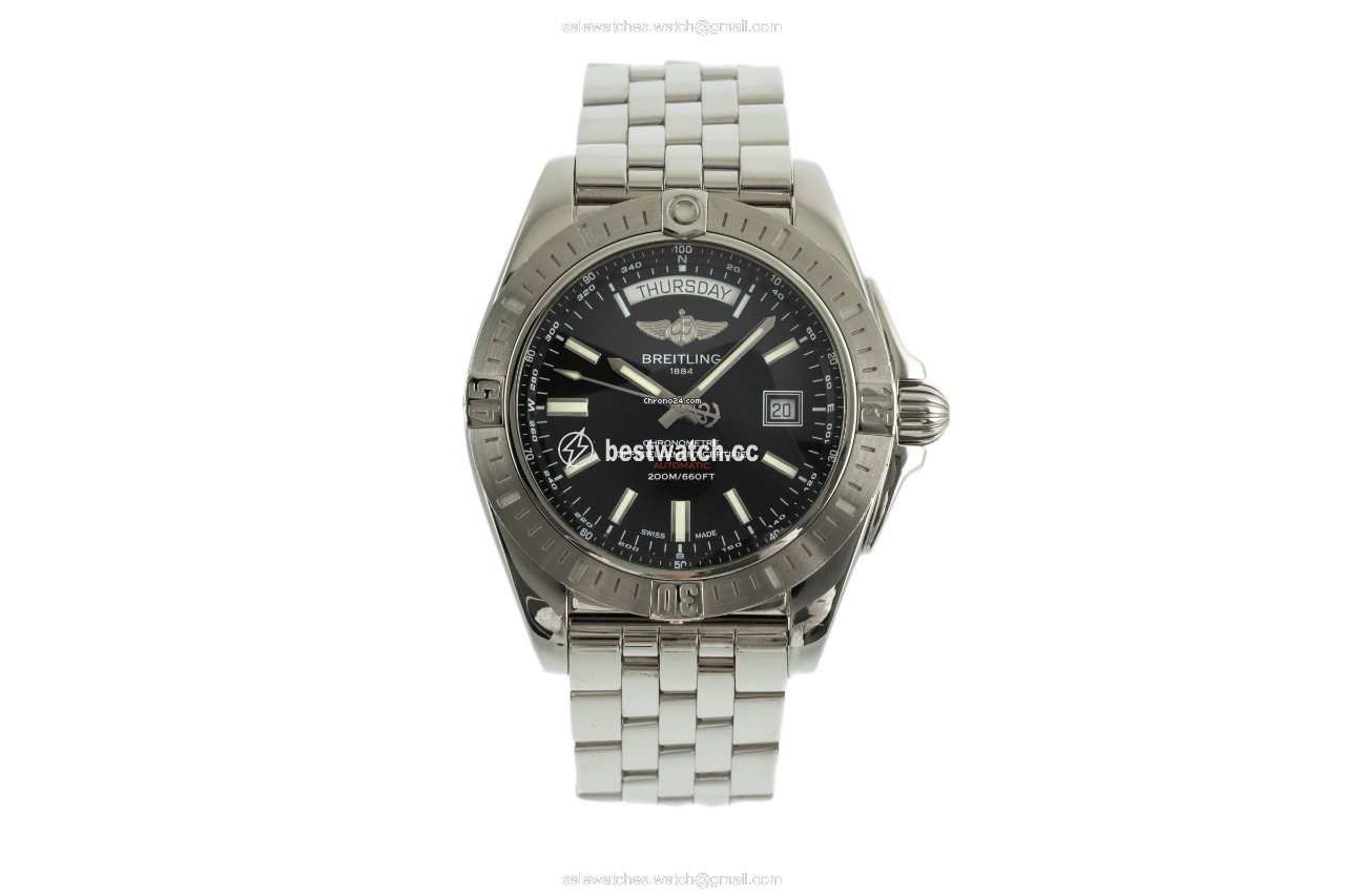 IMG_9085 Breitling Galactic 44 Mens watch Unisex Automatic Steel A45320 Replica 2