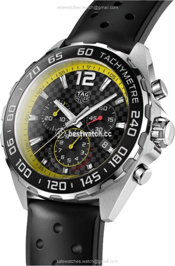 IMG_9085 TAG Heuer Formula 1 Quartz Mens watch Unisex Quartz Steel CAZ101AC-FT8024 Replica 2