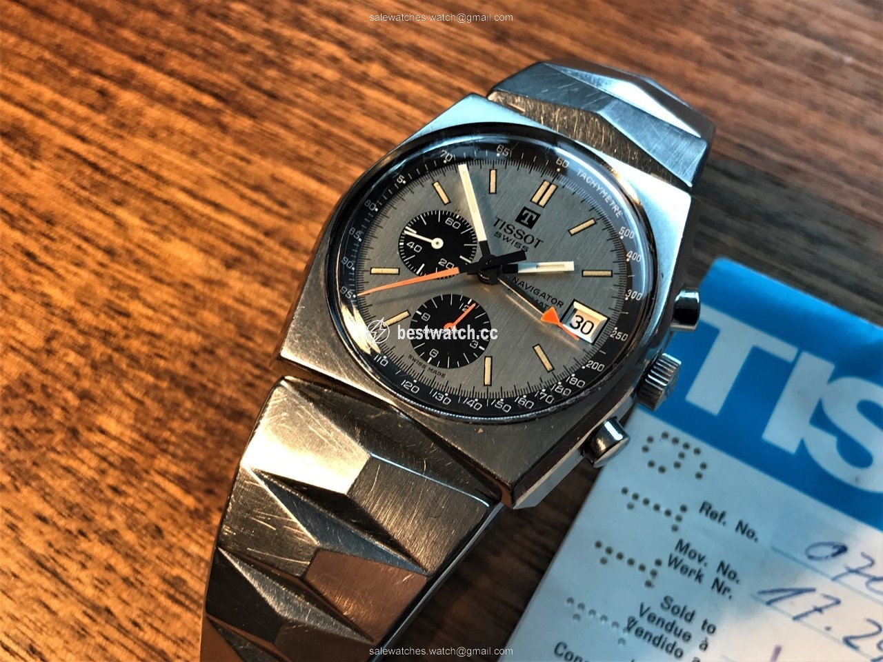 Tissot Mens watch Unisex Automatic Steel 45502 Replica 2