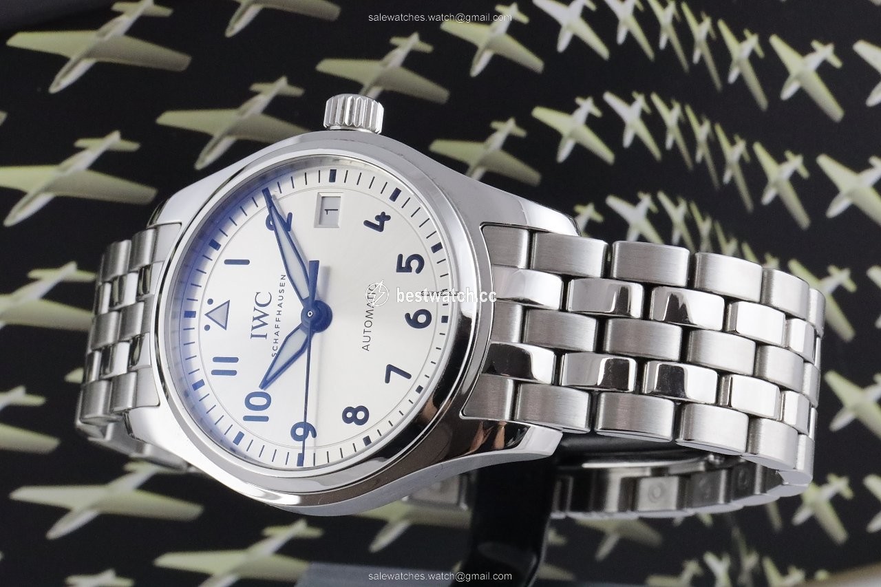 IMG_9085 IWC Pilots Watch Automatic 36 Mens watch Unisex Automatic Steel IW324006 Replica 2