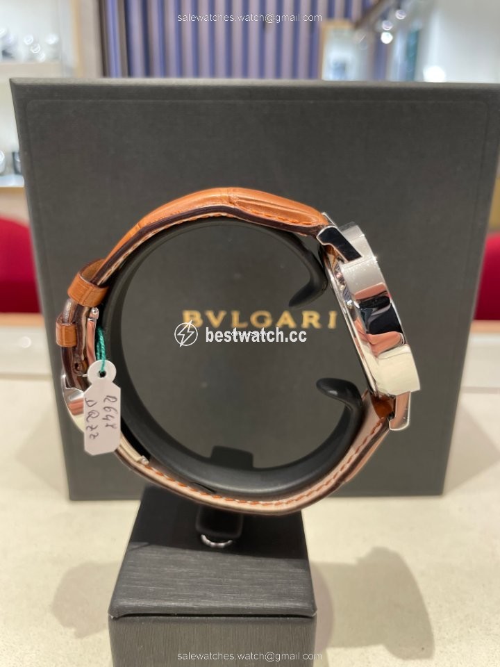 IMG_9085 Bulgari Bulgari Mens watch Unisex Automatic Steel BB38WSLDCH N Replica 2