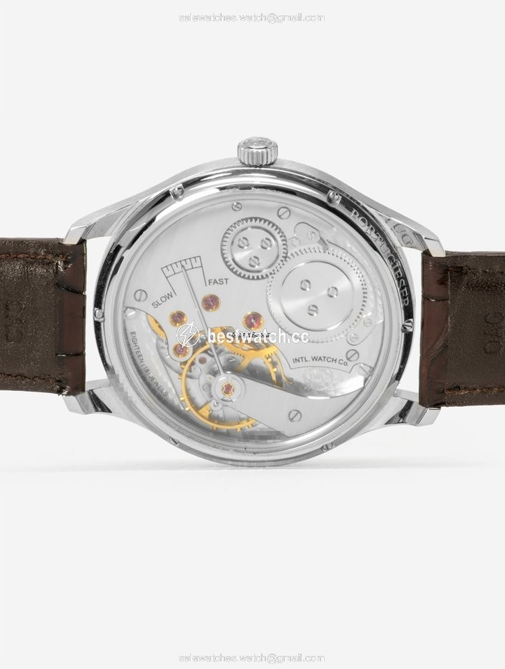 IWC Portuguese Hand-Wound Mens watch Unisex Manual winding White gold IW544504 Replica 2