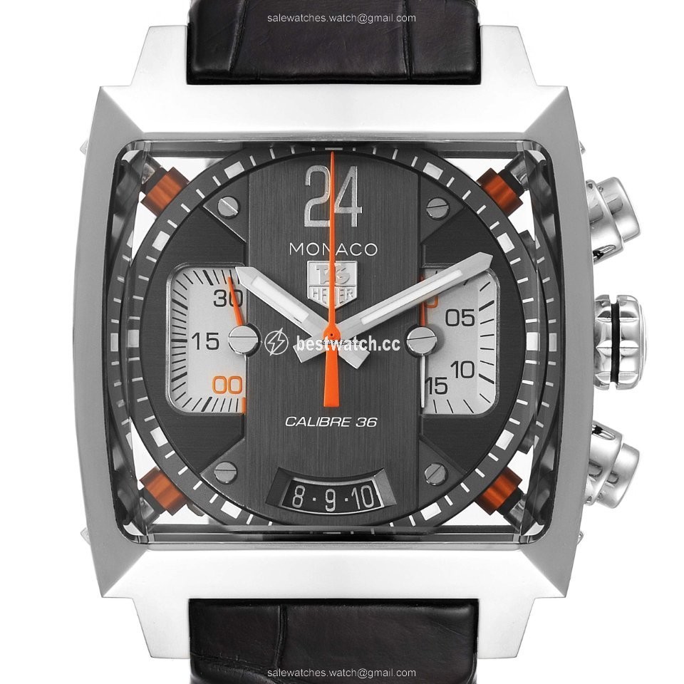 IMG_9085 TAG Heuer Monaco Calibre 36 Mens watch Unisex Automatic Steel CAL5112.FC6298 Replica 2
