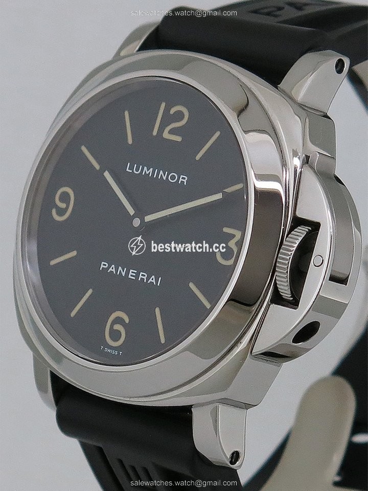 IMG_9085 Panerai Luminor Base Manual winding Steel PAM00002 Replica 2