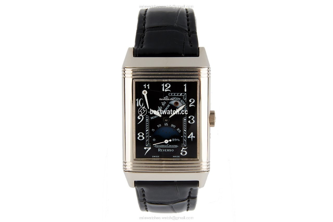 IMG_9085 Jaeger-LeCoultre Reverso Mens watch Unisex Manual winding White gold 270.3.63 Replica 2