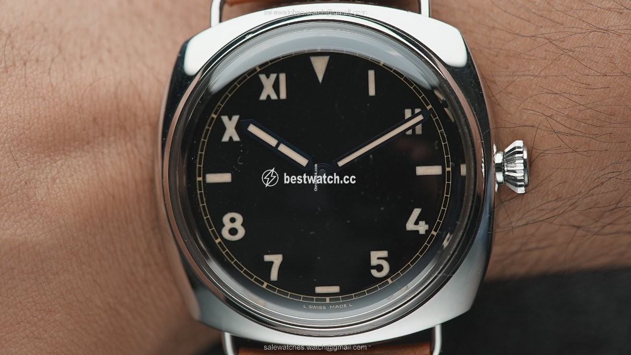 IMG_9085 Panerai Special Editions Mens watch Unisex Manual winding Steel PAM 00448 Replica 2