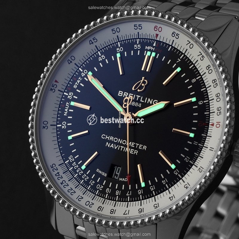IMG_9085 Breitling Navitimer Mens watch Unisex Automatic Steel A17326211B1A1 Replica 2