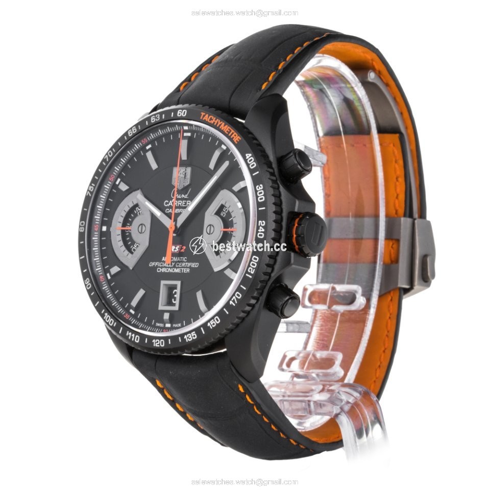 IMG_9085 TAG Heuer Grand Carrera Mens watch Unisex Automatic Titanium CAV518K.FC6268 Replica 2