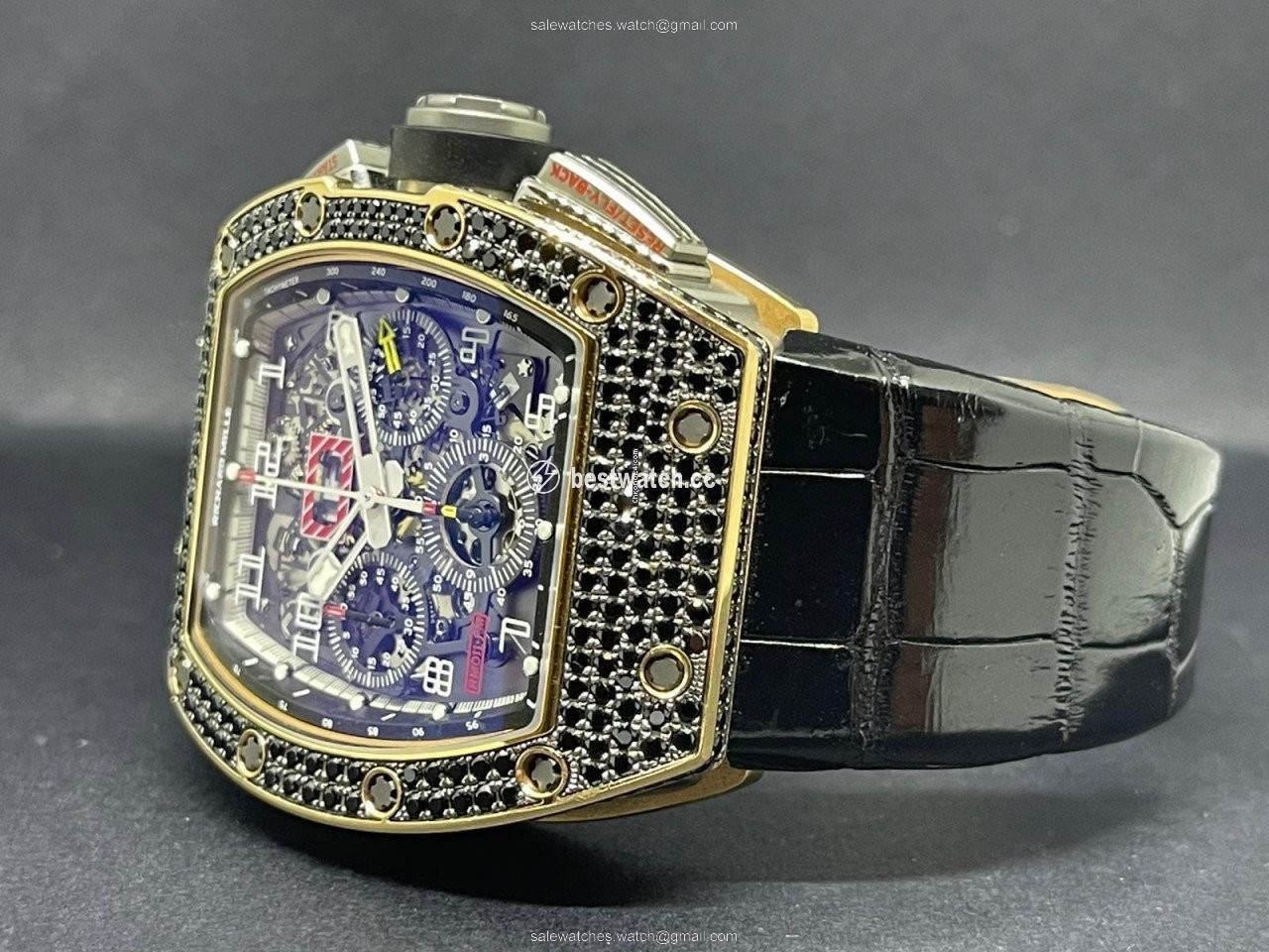 Richard Mille RM 011 Automatic Rose gold RM011 RG Replica 2