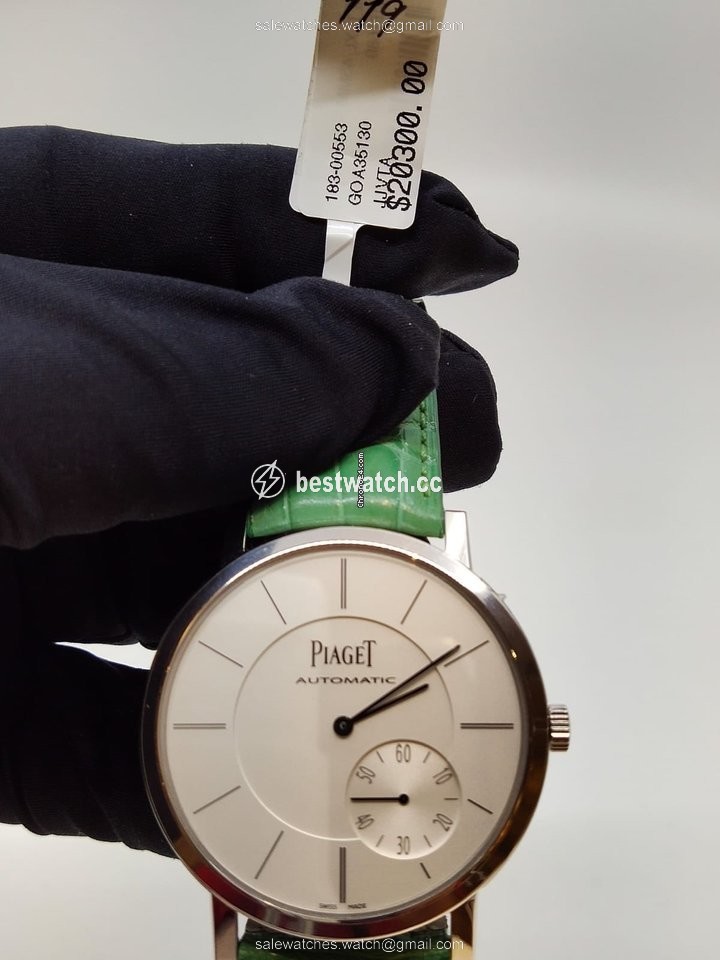 IMG_9085 Piaget Altiplano Mens watch Unisex Automatic White gold GOA35130 Replica 2