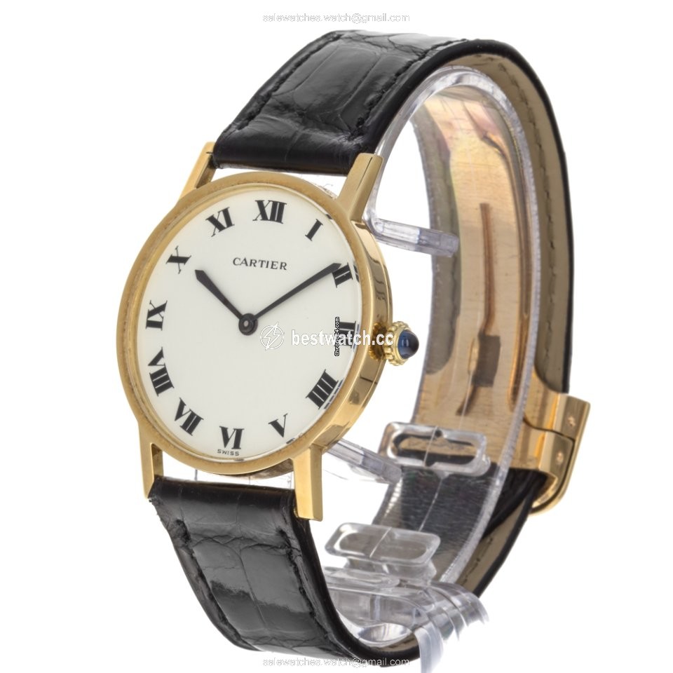 IMG_9085 Cartier Womens watch Manual winding Yellow gold 897053 Replica 2