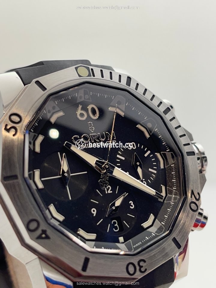 IMG_9085 Corum Admirals Cup Mens watch Unisex Automatic Titanium 753-451-04-0371-AN22 Replica 2