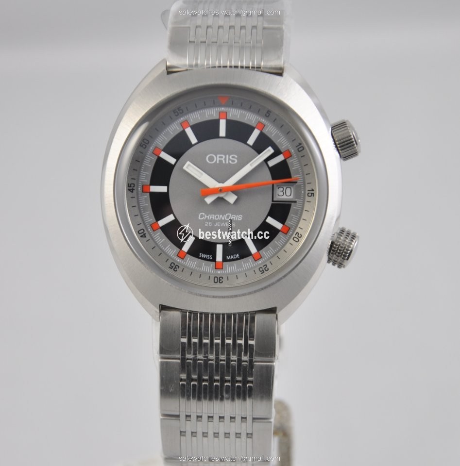 IMG_9085 Oris Chronoris Mens watch Unisex Automatic Steel 01 733 7737 4053-07 8 19 01 Replica 2
