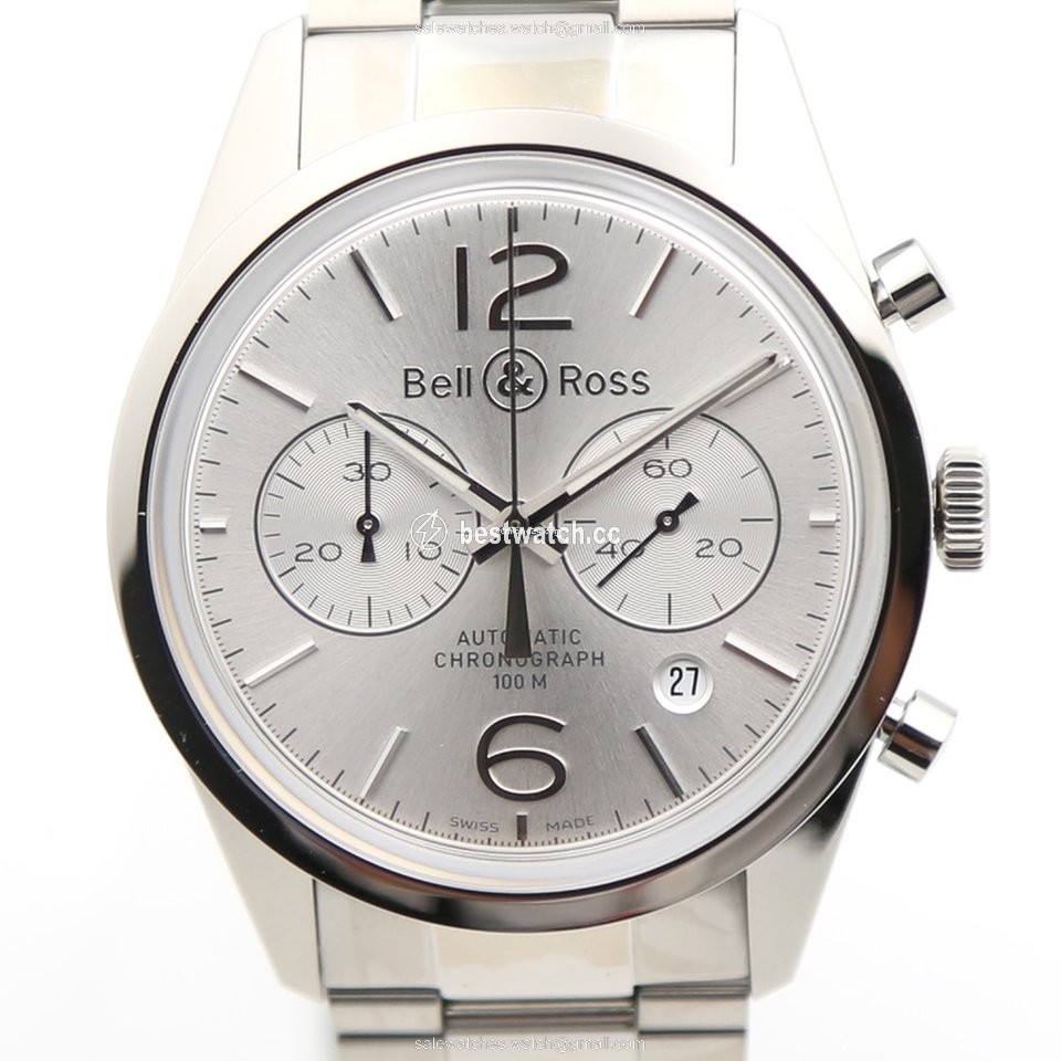 IMG_9085 Bell & Ross Vintage Mens watch Unisex Automatic Steel BRG126-WH-ST SST Replica 2
