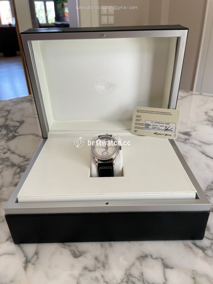 IWC Pilot Mens watch Unisex Manual winding Platinum IW325405 Replica 2