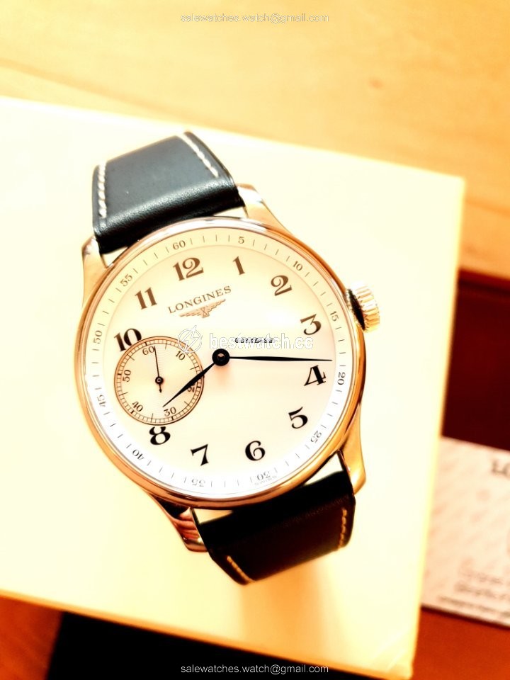 IMG_9085 Longines Master Collection Mens watch Unisex Manual winding Steel L2.841.4.18.3 Replica 2