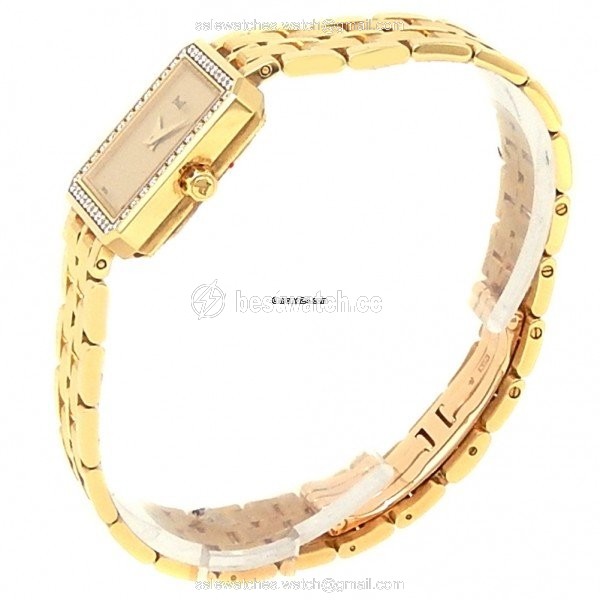 IMG_9085 Piaget Protocole Womens watch Quartz Yellow gold 5355 M601D Replica 2
