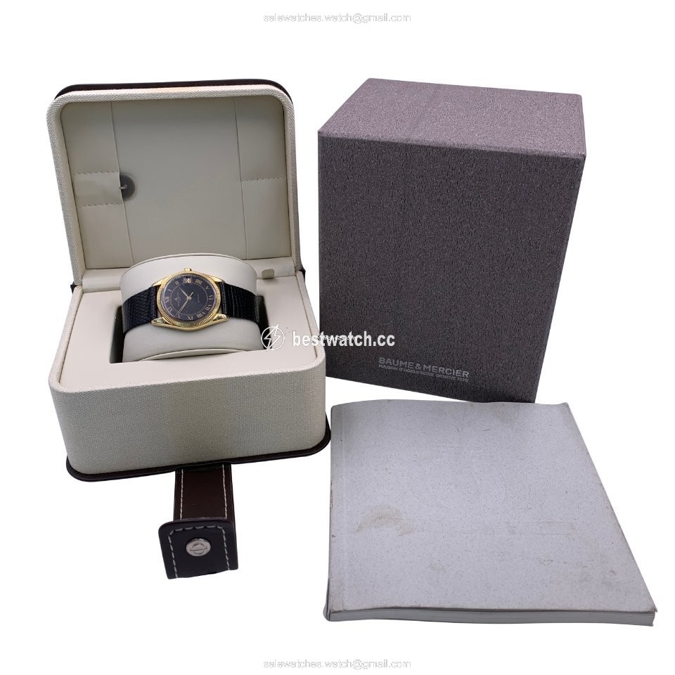 Baume & Mercier Mens watch Unisex Automatic Yellow gold 3183-2 Replica 2