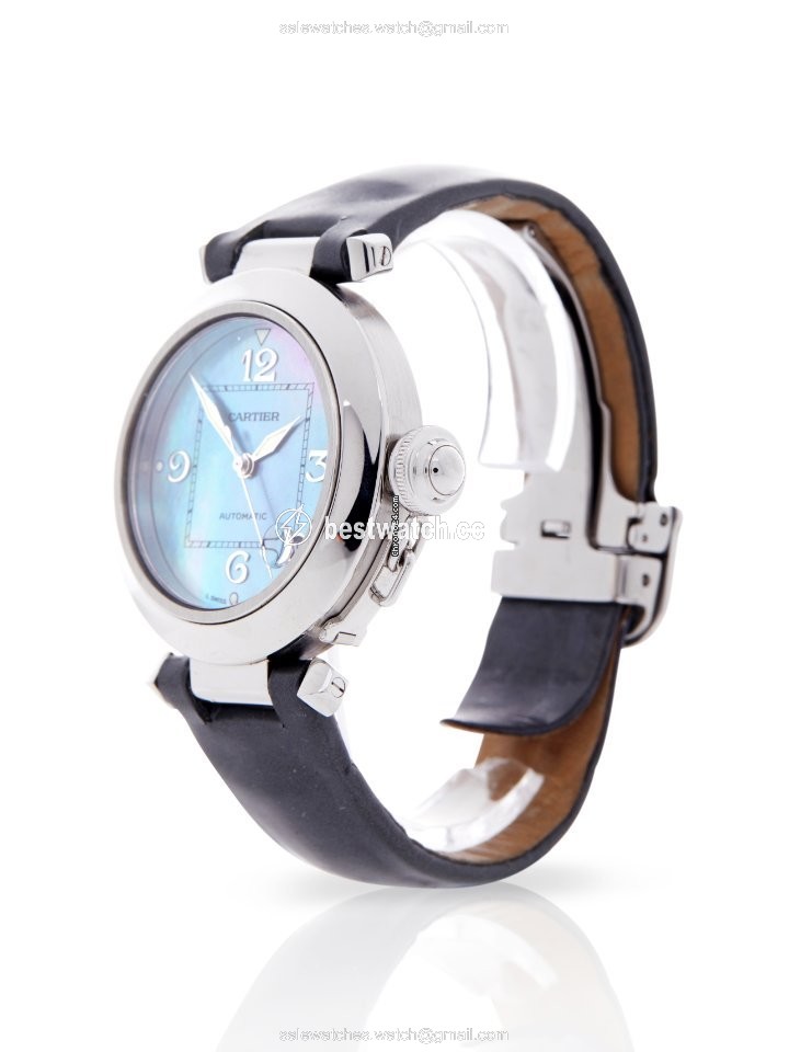 IMG_9085 Cartier Pasha C Mens watch Unisex Automatic Steel 2324 Replica 2
