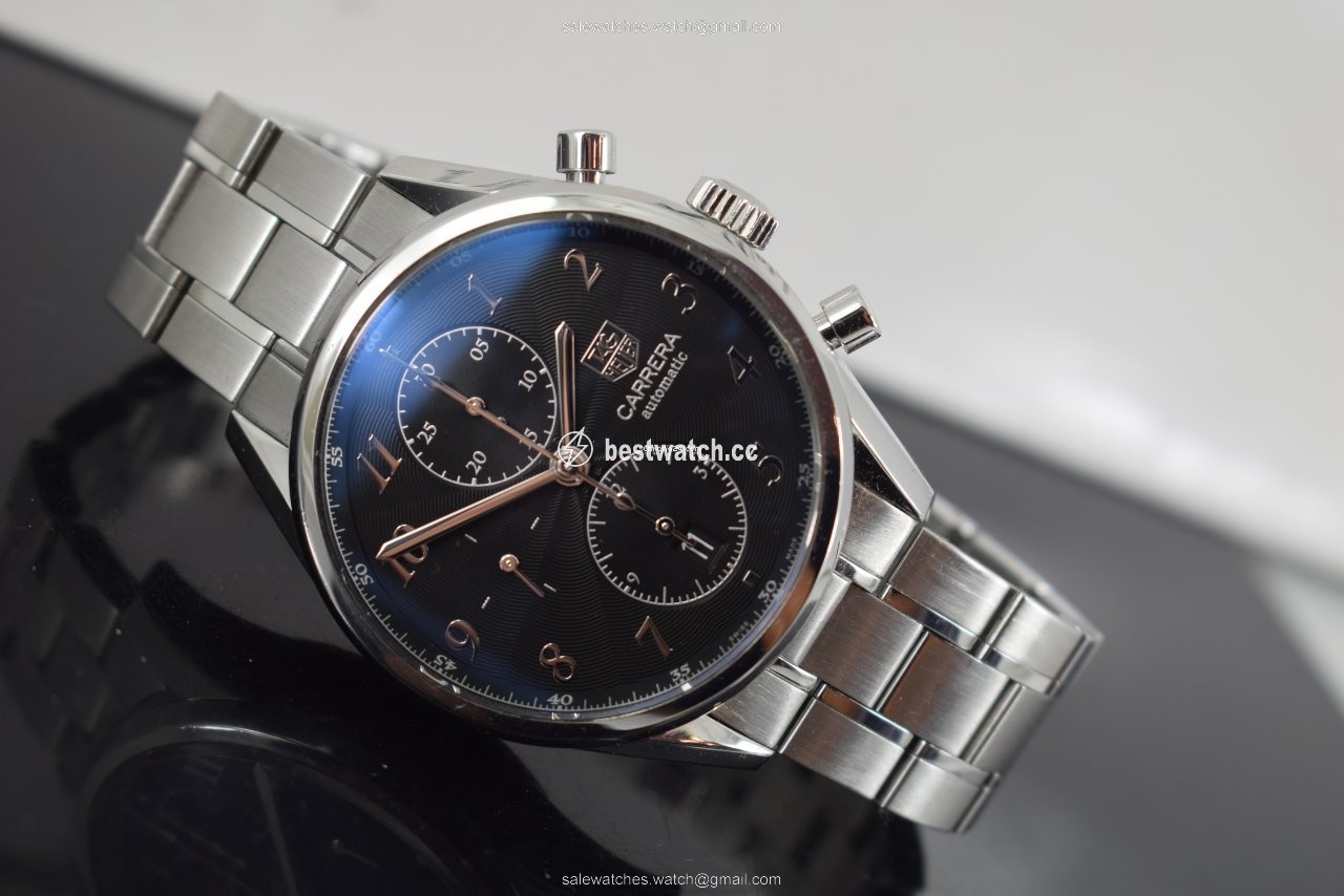TAG Heuer Carrera Calibre 16 Mens watch Unisex Automatic Steel CAS2110.BA0730 Replica 2