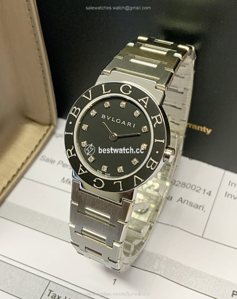 Bulgari Bulgari Womens watch Quartz Steel BB 26 SS Replica 2