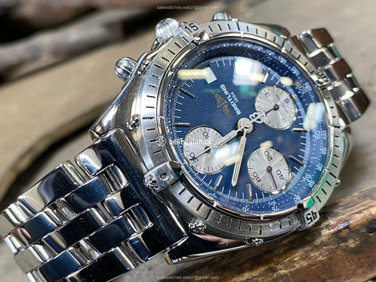 IMG_9085 Breitling Chronomat Mens watch Unisex Automatic Steel A13047 Replica 2
