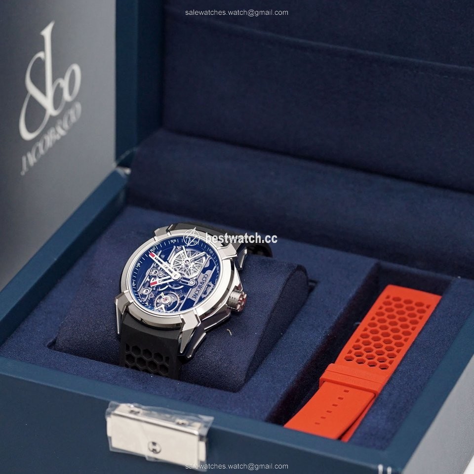IMG_9085 Jacob & Co. Mens watch Unisex Manual winding Titanium EX110.20.AA.AF.ABRUA Replica 2