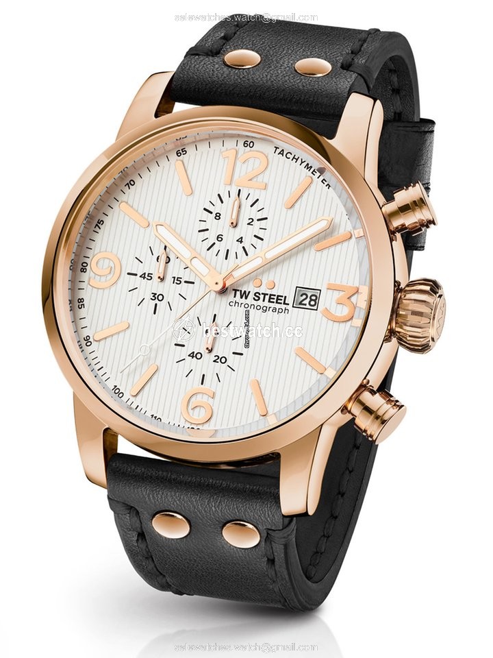 TW Steel Mens watch Unisex Quartz Steel MS73 Replica 2