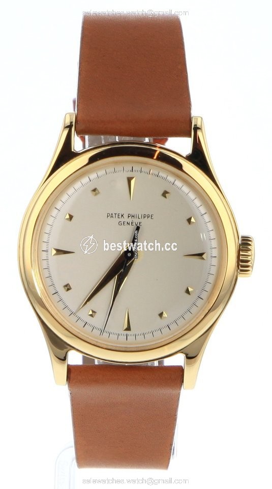 IMG_9085 Patek Philippe Calatrava Mens watch Unisex Manual winding Yellow gold 2508 Replica 2