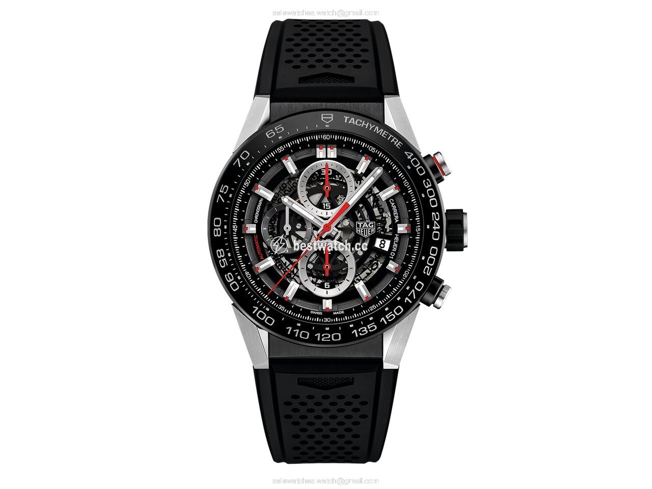 IMG_9085 TAG Heuer Carrera Calibre HEUER 01 Mens watch Unisex Automatic Steel CAR201V.FT6087 Replica 2