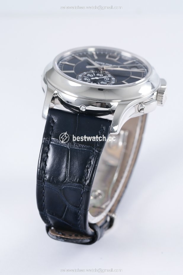 Patek Philippe Annual Calendar Chronograph Mens watch Unisex Automatic Platinum 5905P-001 Replica 2