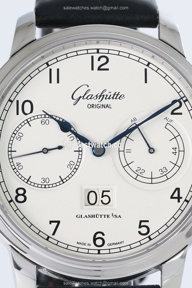 IMG_9085 Glashutte Original Senator Observer Mens watch Unisex Automatic Steel 100-14-05-02-05 Replica 2