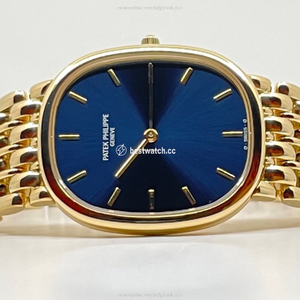 IMG_9085 Patek Philippe Golden Ellipse Mens watch Unisex Automatic Yellow gold 3738 122 Replica 2