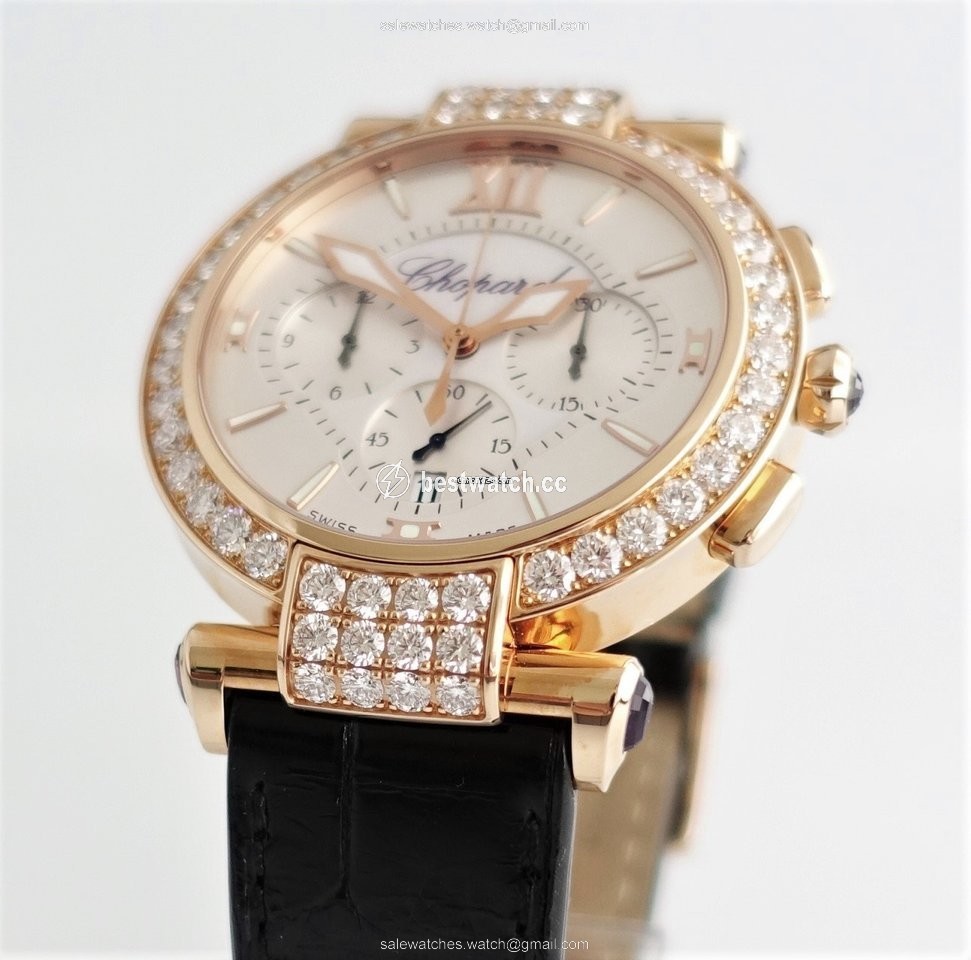 IMG_9085 Chopard Imperiale Womens watch Automatic Rose gold 384211-5003 Replica 2