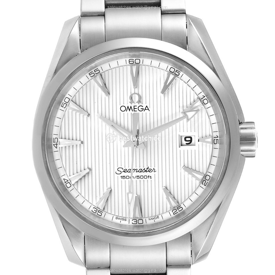 Omega Seamaster Aqua Terra Mens watch Unisex Quartz Steel 231.10.39.61.02.001 Replica 2