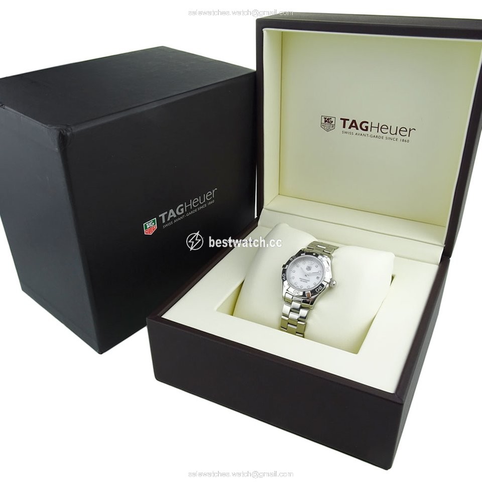 TAG Heuer Aquaracer Lady Womens watch Quartz Steel WAF1415.BA0813 Replica 2