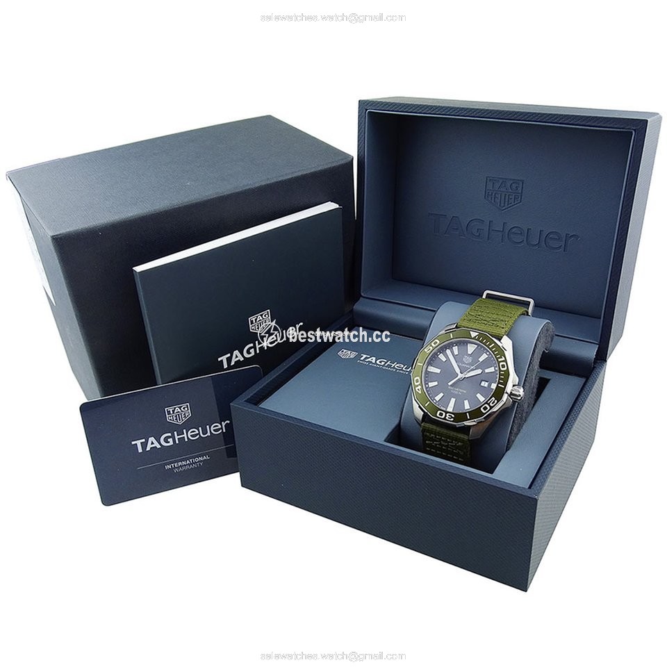 IMG_9085 TAG Heuer Aquaracer Mens watch Unisex Quartz Steel WAY101L.FC8222 Replica 2