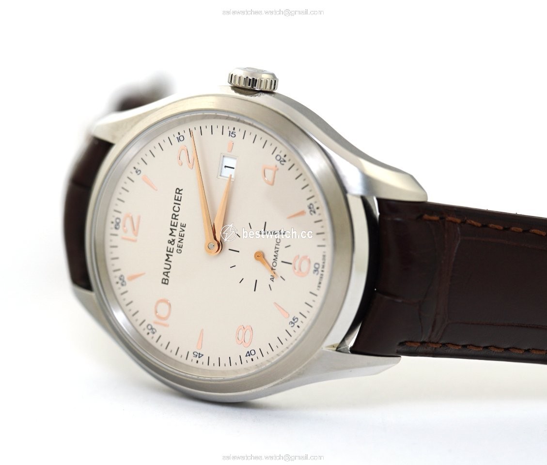 IMG_9085 Baume & Mercier Clifton Mens watch Unisex Automatic Steel MOA10054 Replica 2