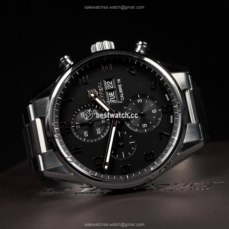 IMG_9085 TAG Heuer Carrera Calibre 16 Mens watch Unisex Automatic Steel CV2A1AB.BA0738 Replica 2
