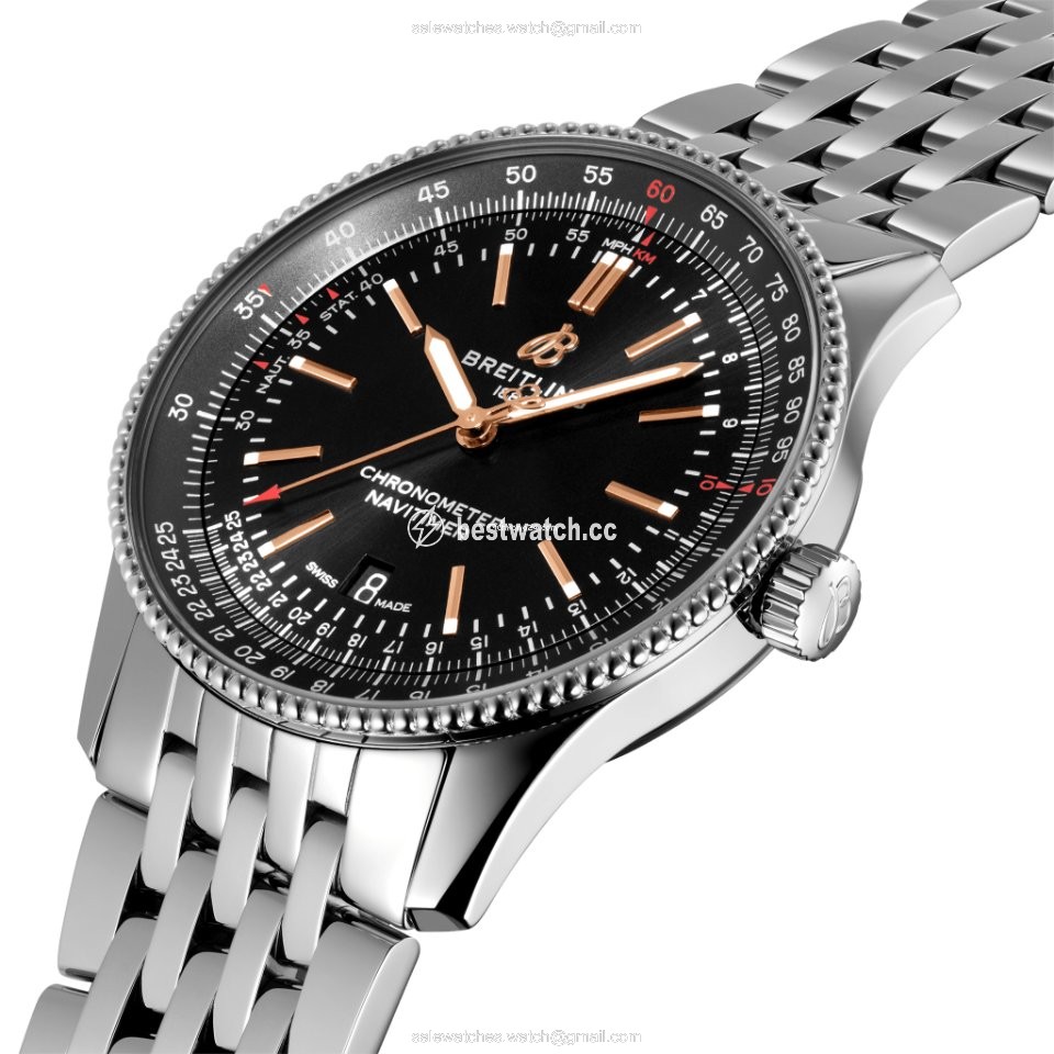 IMG_9085 Breitling Navitimer Mens watch Unisex Automatic Steel A17326241B1A1 Replica 2