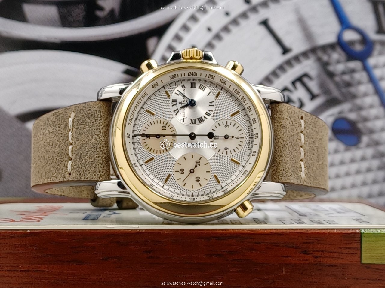 IMG_9085 Ulysse Nardin Mens watch Unisex Automatic Gold Steel 575-22 Replica 2