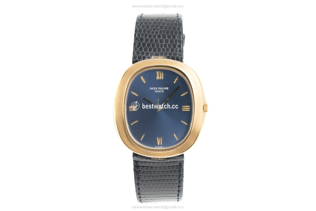 Patek Philippe Golden Ellipse Mens watch Unisex Automatic Yellow gold 3589 Replica 2