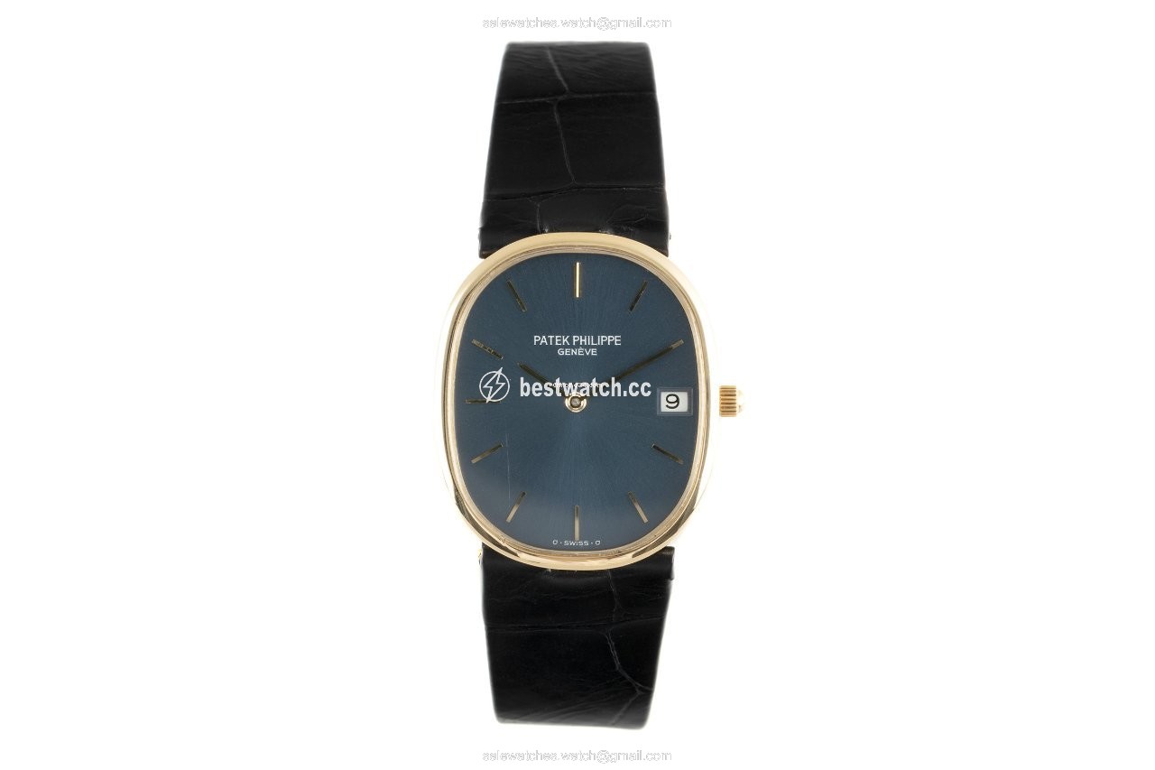 IMG_9085 Patek Philippe Golden Ellipse Mens watch Unisex Quartz Yellow gold 3788 Replica 2